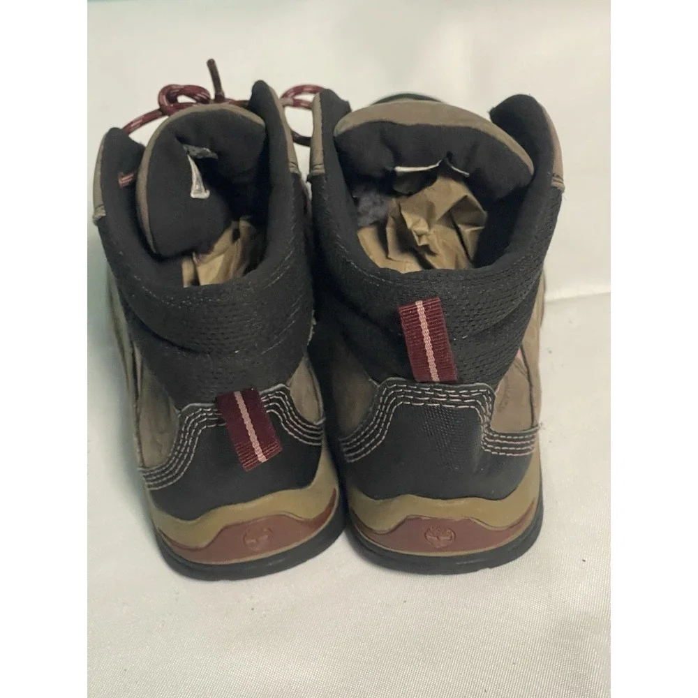 Brand New Timberland Kids Patuckaway Brown‎ Waterproof Boot Size 3 Bin4